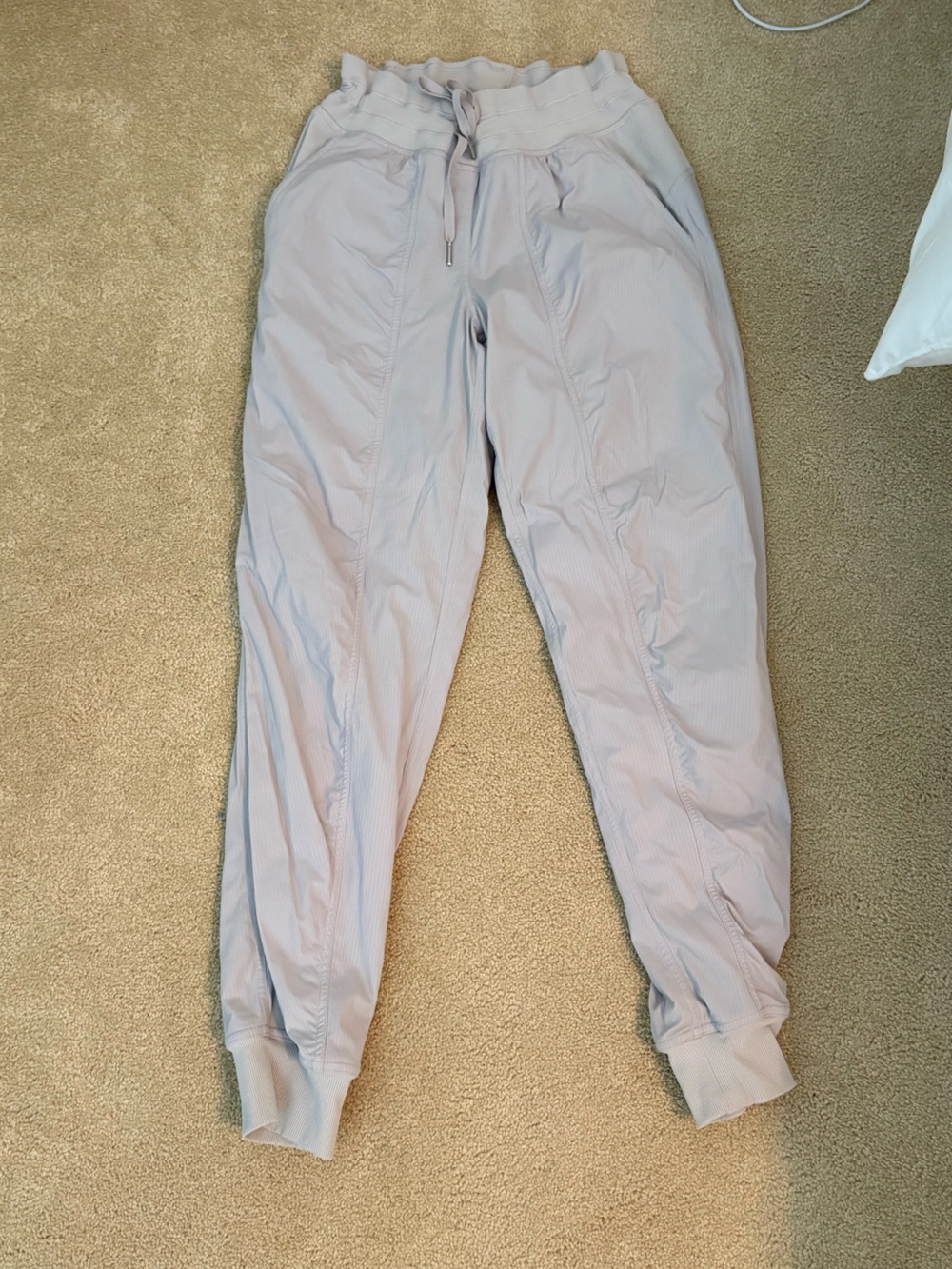 Light gray lululemon studio jogger size 4